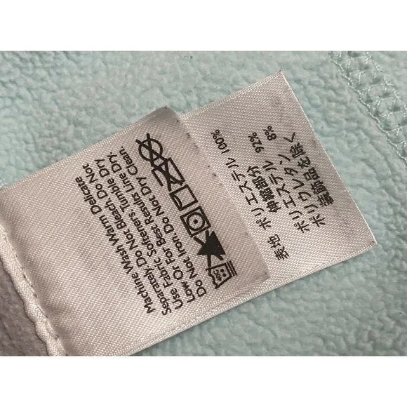 Eddie Bauer 365 Polartec windcutter fleece Vest womens sz L Blue Green Gray - Picture 8 of 12